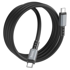 Hoco Καλώδιο Σύνδεσης Strength 1m USB-C Σε USB-C 60W Υψηλής Αντοχής 3A Μαύρο X85 - Image 2