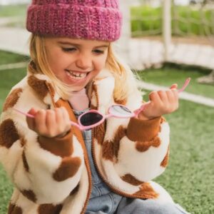 KiETLA Γυαλιά Ηλίου 1-2 Ετών Wayfarer Pink WA2SUNPEONY - Image 5