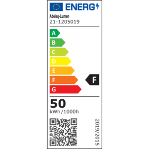 Adeleq Φωτιστικό Ψευδοροφής LED Panel Slim 30x120cm 50W 4000K UGR19 Λευκό 21-1205019 - Image 2
