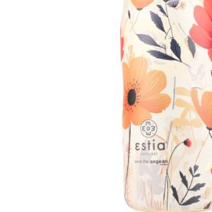 Estia Θερμός Παγούρι Travel Flask Save The Aegean 500ml Summer Reverie 01-22150 - Image 4