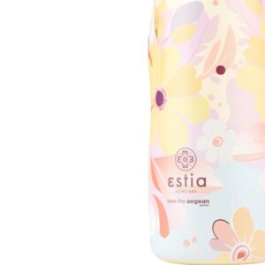 Estia Θερμός Παγούρι Travel Flask Save The Aegean 500ml Spring Sonata 01-22280 - Image 3