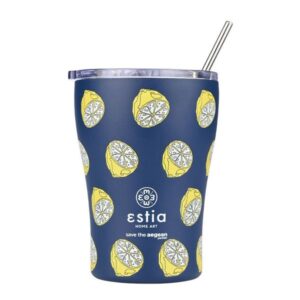 Estia Θερμός Coffee Mug Save The Aegean 350ml Citrus Infusion 01-22952 - Image 2