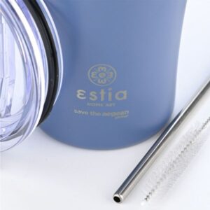 Estia Θερμός Coffee Mug Save The Aegean 500ml Denim Blue 01-23188 - Image 3