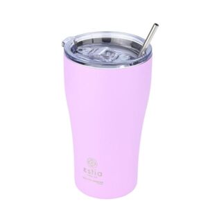 Estia Θερμός Coffee Mug Save The Aegean 500ml Lavender Purple 01-23195