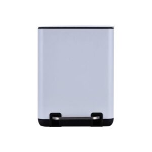 Estia Χαρτοδοχείο - Κάδος Μπάνιου Cubic Soft Close 6lt Λευκό 02-20958 - Image 2