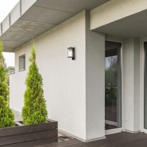 Rabalux Φωτιστικό Επίτοιχο - Απλίκα 1xE27 Silistra IP44 Ανθρακί 7891 - Image 3
