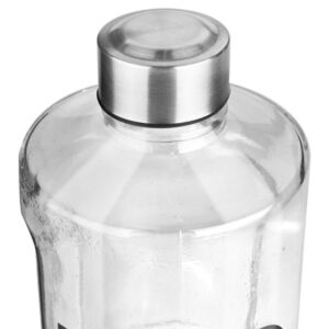 Estia Μπουκάλι Νερού Γυάλινο 900ml Με Μεταλλικό Καπάκι 00-21917 - Image 3