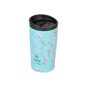 Estia Θερμός - Ποτήρι Για Καφέ Travel Mug Save The Aegean 350ml Blossom Green 01-20446 - Image 2
