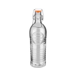 Estia Μπουκάλι Νερού Γυάλινο 1100ml Με Μεταλλικό Κλιπ 01-21832