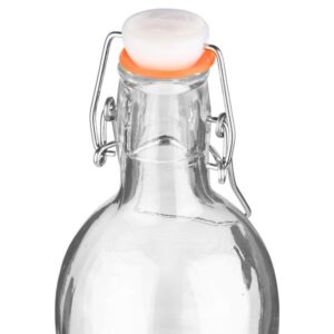 Estia Μπουκάλι Νερού Γυάλινο 1100ml Με Μεταλλικό Κλιπ 01-21832 - Image 3