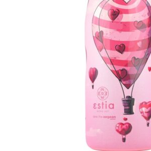 Estia Θερμός Παγούρι Travel Flask Save The Aegean 500ml Love Ascend 01-22266 - Image 2