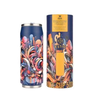 Estia Θερμός Travel Cup Save The Aegean 500ml Vibrant Vortex 01-22662