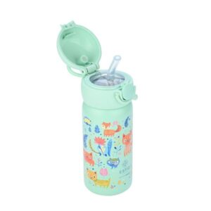 Estia Θερμός Παιδικό Wonder Bottle Save The Aegean 350ml Feline Foliage 01-23461 - Image 2
