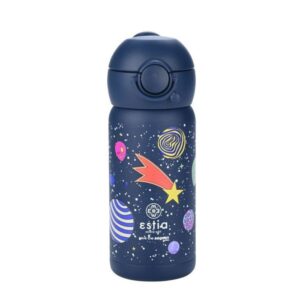 Estia Θερμός Παγούρι Παιδικό Wonder Bottle Save The Aegean 350ml Cosmic Voyagers 01-23478