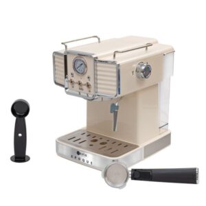 Estia Μηχανή Espresso Retro Epoque 1350w 20bar 1.5lt Κρεμ 06-12342 - Image 3