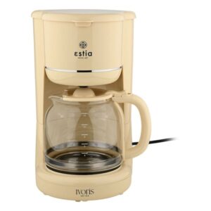Estia Καφετιέρα Φίλτρου Ivoris 1.5lt 1000W Ιβουάρ 06-19174