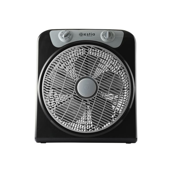 06-21573-1_600_600 Estia Ανεμιστήρας Box-Fan Φ30 45W Λευκό-Μαύρο 06-21573 - Image 1