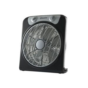 Estia Ανεμιστήρας Box-Fan Φ30 45W Λευκό-Μαύρο 06-21573 - Image 2