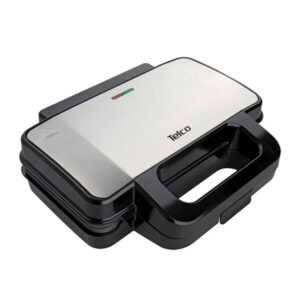 Telco Τοστιέρα - Σαντουιτσιέρα 1000W Με XL Grill Αποσπώμενες Πλάκες ZJ-255 Inox 060128 - Image 2