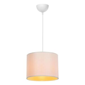 Pakoworld Φωτιστικό Οροφής PWL-1115 1xΕ27 Φ22x60εκ Κρεμ-Λευκό 147-000057