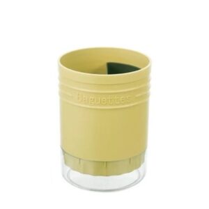 Lalos Βάση Για Μαχαιροπήρουνα Πλαστική Sweet Home Υ15.7xΦ12cm Κίτρινο 6320