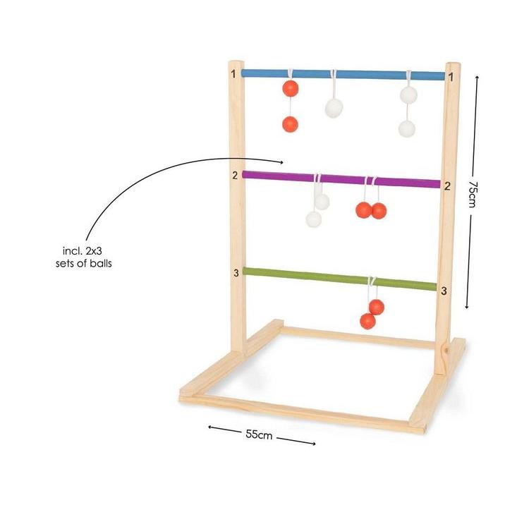 GA001 Large Tower kopie_curves Bs Toys Throwing Game – Παιχνίδι Ρίψης Στόχου 6+ Ετών GA162 - Image 1