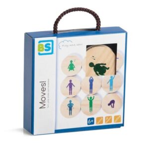 Bs-Toys Ξύλινο Παιχνίδι Κινητικής Δραστηριότητας Moves! 6+ Ετών GA264