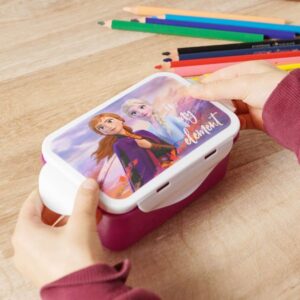 Geda Labels Φαγητοδοχείο Frozen 2 Anna And Elsa 650ml PP BPA Free Μωβ GE13812 - Image 3