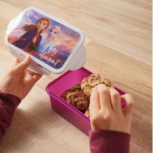 Geda Labels Φαγητοδοχείο Frozen 2 Anna And Elsa 650ml PP BPA Free Μωβ GE13812 - Image 2