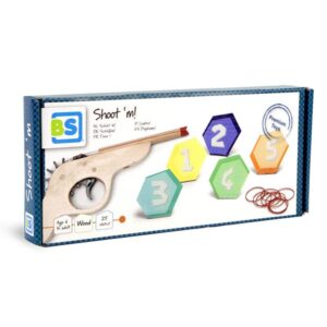 Bs Toys Ξύλινο Παιχνίδι Σκοποβολής - Shoot ‘m 6+ Ετών GA409 - Image 2