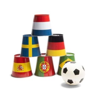 Bs-Toys Παιχνίδι Κινητικής Δραστηριότητας - Τενεκεδάκια Ποδόσφαιρο 4+ Ετών GA447