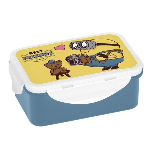 Geda Labels Φαγητοδοχείο Minions Gentleman 1100ml PP BPA Free Τιρκουάζ GE16650