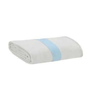 Estia Πετσέτα Θαλάσσης Μικροινών 70x140cm Mist Λευκό 00-23294