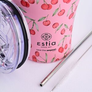 Estia Θερμός Ποτήρι – Κούπα Coffee Mug Save The Aegean 350ml Cherry Rose 01-16876 - Image 6