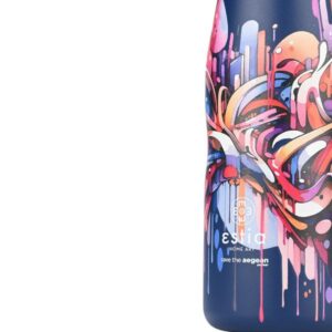 Estia Θερμός Παγούρι Travel Flask Save The Aegean 500ml Vibrant Vortex 01-22075 - Image 3