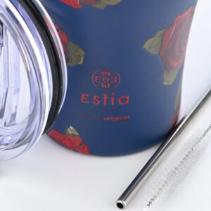 Estia Θερμός Coffee Mug Save The Aegean 350ml Electric Roses 01-22969 - Image 4