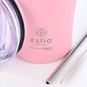 Estia Θερμός Ποτήρι – Κούπα Coffee Mug Save The Aegean 350ml Blossom Rose 01-23157 - Image 4