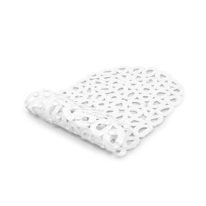 Estia Αντιολισθητικό Πατάκι Μπανιέρας ECO 68x35cm PVC Λευκό 02-11567