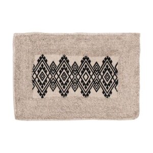 Estia Πατάκι - Ταπέτο Μπάνιου Oriental Βαμβακερό 60x40cm Μπεζ 02-5351