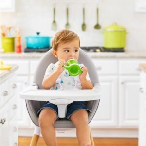 Munchkin Εκπαιδευτικό Κύπελλο 118ml Με Λαβές Και Μαλακό Στόμιο Gentle First Cup Πράσινο 51785 - Image 4