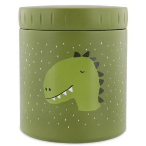 Trixie Θερμός Φαγητοδοχείο 500ml 10x10x12cm Mr Dino Πράσινο 77921