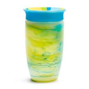 Munchkin Εκπαιδευτικό Ποτήρι Miracle 360° Sippy Cup - Tropical Swirl 296ml Μπλε 90316-A