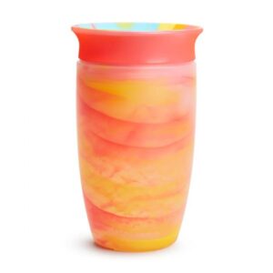 Munchkin Εκπαιδευτικό Ποτήρι Miracle 360° Sippy Cup - Tropical Swirl 296ml Πορτοκαλί 90316-B