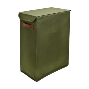 Estia Καλάθι Απλύτων Olive 38x20x55cm Πολυεστέρα Λαδί 02-14926