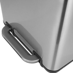 Estia Χαρτοδοχείο - Κάδος Μπάνιου Cubic Soft Close 6lt Inox 02-20934 - Image 4