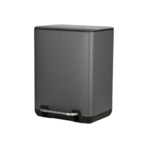 Estia Χαρτοδοχείο - Κάδος Μπάνιου Cubic Soft Close 6lt Γκρι 02-20965 - Image 2