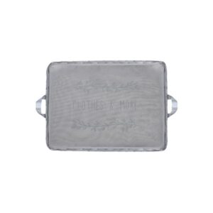 Estia Θήκη Αποθήκευσης Non Woven Υφασμάτινη 60x45x35cm Με Παράθυρο Ivory 03-23980 - Image 3