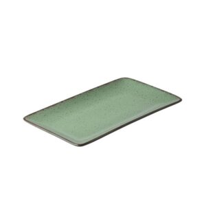Estia Πιατέλα Ορθογώνια Terra Πορσελάνινη 31x21cm Πράσινο 07-15602 - Image 3