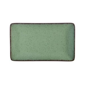 Estia Πιατέλα Ορθογώνια Terra Πορσελάνινη 31x21cm Πράσινο 07-15602 - Image 2
