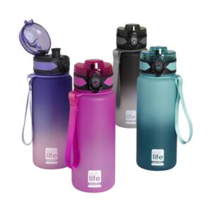 Ecolife Μπουκάλι – Παγούρι Tritan BPA Free 500ml Denim 33-BO-2319 - Image 3